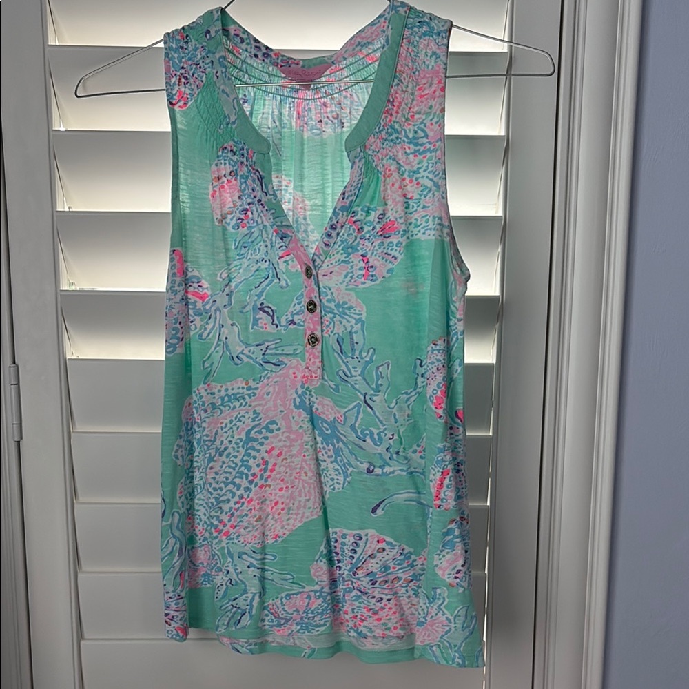 Lilly Pulitzer Multicolor Patterned Top